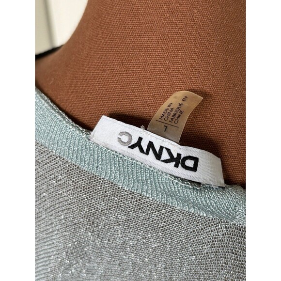 DKNY semi sheer top - size Large - Picture 5 of 7